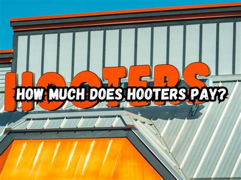 hooters job pay|hooters salary 2024.